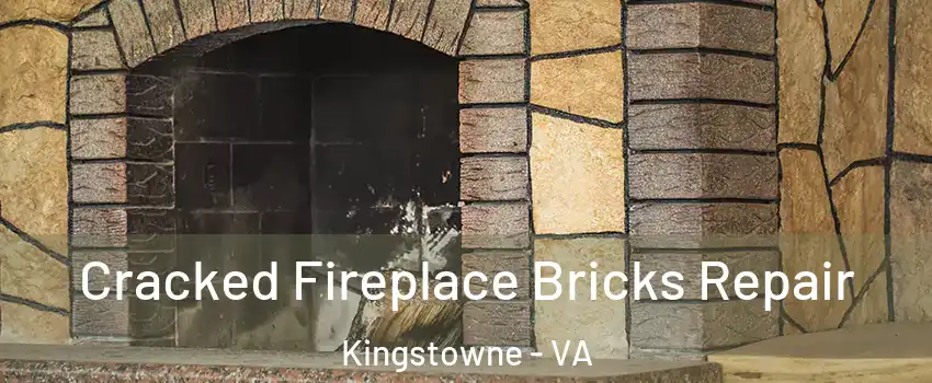  Cracked Fireplace Bricks Repair Kingstowne - VA