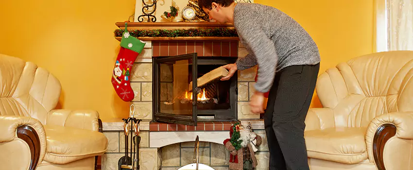 Gas to Wood-Burning Fireplace Conversion Services in Kingstowne, Virginia