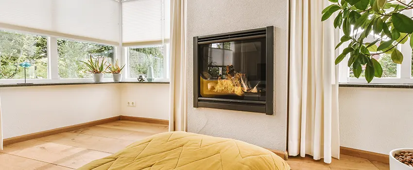 Residential Fireplace Ceramic Glass Installation in Kingstowne, VA