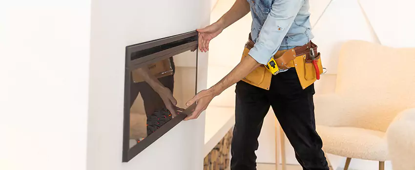 Metal Fireplace Installation in Kingstowne, Virginia