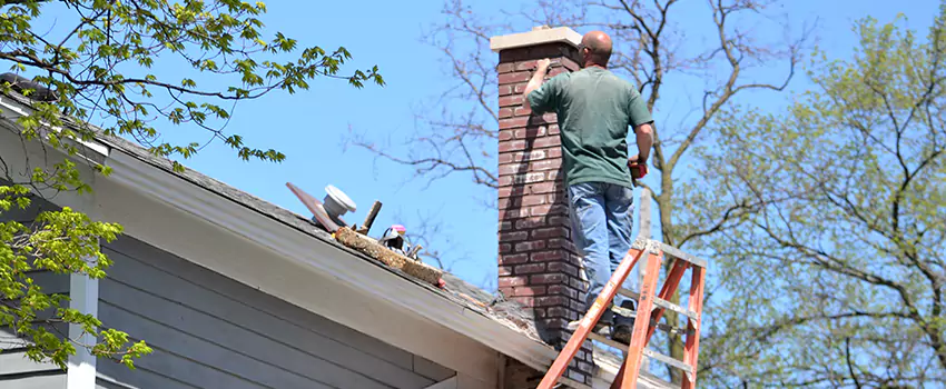 Vinyl and PVC Chimney Flashing Installation in Kingstowne, VA